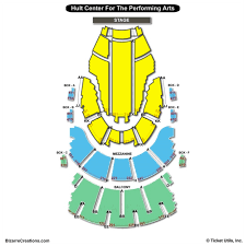 hult center seating chart seating