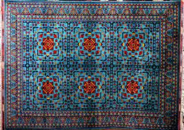 bokhara rug blue color oriental rug