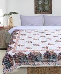 Size Queen Size Cotton Double Bed Quilt