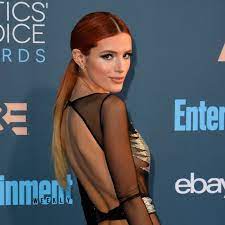 Bella Thorne makes a case for the naked dress at the 2017 Critics' Choice  Awards