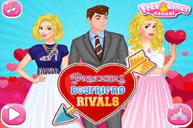 Princesses Boyfriend Rivals, Dressing Games - Play Online Free :  Atmegame.com