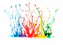paint splash colors colours