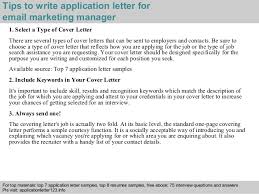 Marketing Cover Letter Example   Sample