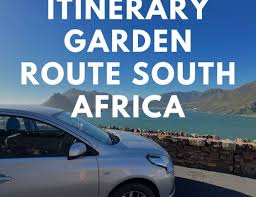 Itinerary Garden Route South Africa
