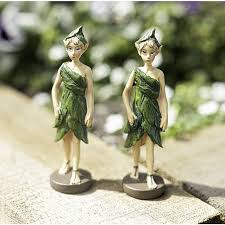Enchanted Set Of Girl Pixie Miniature