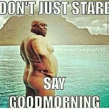 GOOD MORNING YOU SEXY BEAST - Ron Burgundy | Meme Generator ... via Relatably.com