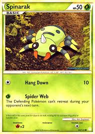 Spinarak Heartgold Soulsilver Hs 83 Card Of The Day