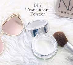 diy translucent powder the est