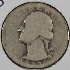 1932 D 25c Washington Quarter