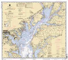 Chart Of Chesapeake Bay Sandy Point To Susquehanna River