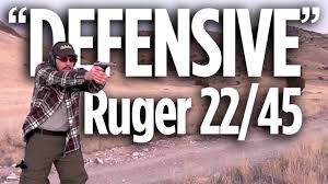 defensive ruger 22 45 with tactical
