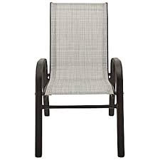 St Croix Grey Sling Stack Kids Chair