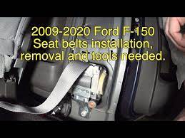2009 2020 Ford F 150 Seat Belts Removal