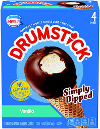 nestle drumstick simply dipped frozen