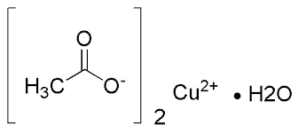 copper ii acetate monohydrate chem
