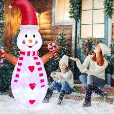 8 feet christmas snowman decoration