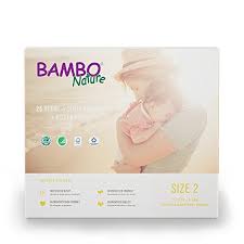 Bambo Nature Eco Friendly Baby Diapers Classic For Sensitive Skin Size 2 60 Count 2 Packs Of 30