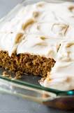 What is spice cake made of?