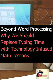 technology and math instruction taking technology beyond typing practice