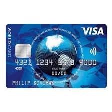 visa card visa world card
