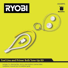 ryobi fuel line and primer bulb tune up