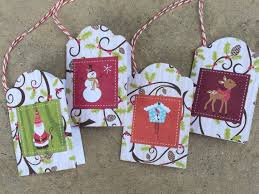 Handmade Christmas Holiday Folded Gift Tags