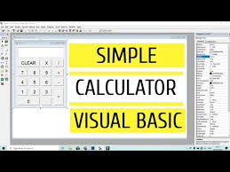 simple calculator in visual basic 6 0