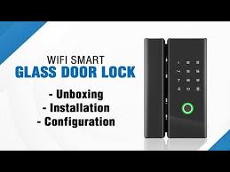 Okasha Smart Glass Door Lock