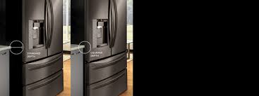 lg counter depth refrigerators built