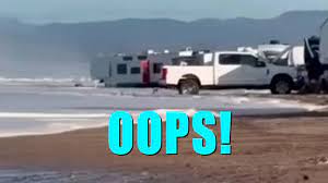 mive waves destroy rvs and pickups