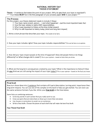 sle thesis statements the process