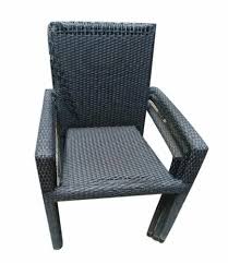 Low Back Black Wire Mesh Chair