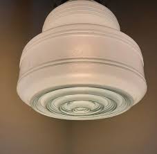 Ceiling Light Cover Art Deco Style