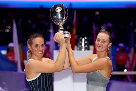 Each channel is tied to its source and may differ in quality, speed, as well as the match commentary language. Babos Mladenovic Lift Shenzhen Wta Finals Doubles Trophy Cgtn