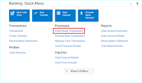 How To Perform The Bank Reconciliation Process In Acumatica
