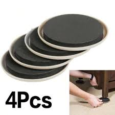 4pcs Furniture Moving Sliders Self