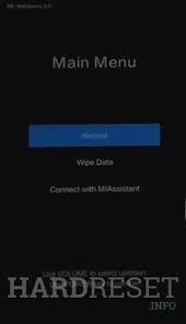 Then swipe to confirm flash recovery file img. Recovery Mode Xiaomi Redmi 8a Pro How To Hardreset Info