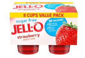sugar free jello cups nutrition facts