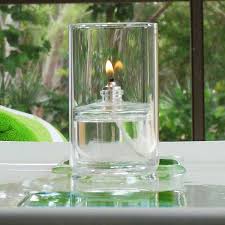 Hurricane Glass Oil Candle Lamp