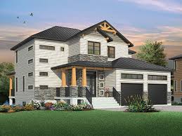 Modern Craftsman Style House Plan 9705