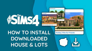 install ed the sims 4 houses