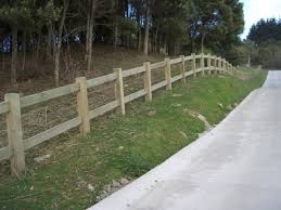 post and rail fences beams timber nz