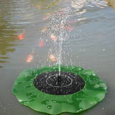 Solar Floating Lotus Leaf Fountain