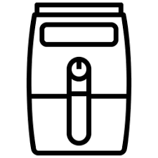Air Fryer Icon - Download in Line Style