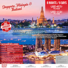 singapore msia thailand package
