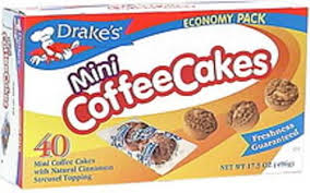 drakes mini coffee cakes economy pack
