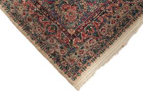 antique kerman rug 16 6 19 3