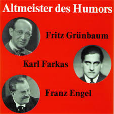 The faces of karl farkas . Artistcamp Altmeister Des Humors Fritz Grunbaum