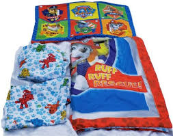 Paw Patrol 4 Piece Toddler Bedding Set