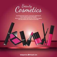free vector beauty cosmetics